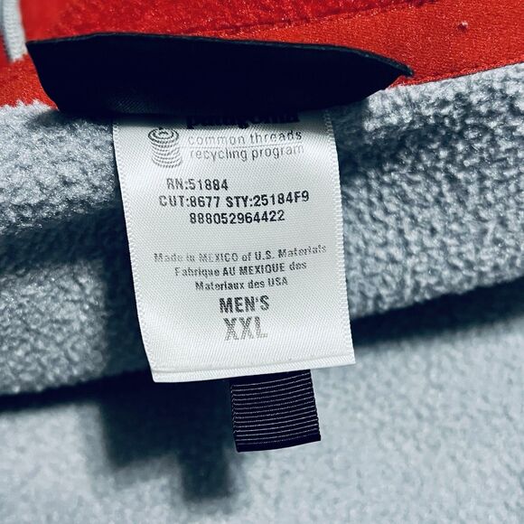 Patagonia Synchilla Vest Men XXL 2XL Gray Fleece Full Zip Mid Layer Hike 25184 - Picture 6 of 9